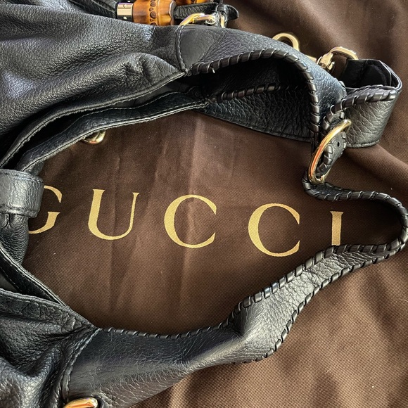 GUCCI JACKIE 2way bamboo fringe bag - Picture 5 of 16